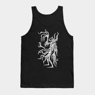 Tatterdemalion Lich (white line) Tank Top